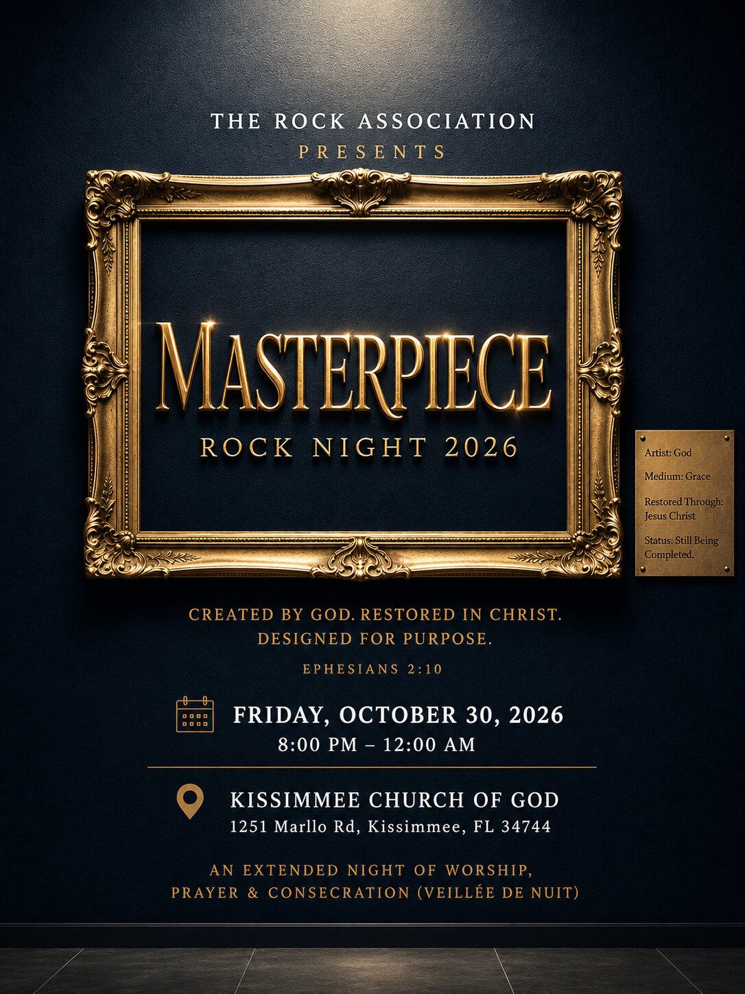 Masterpiece — Rock Night 2026