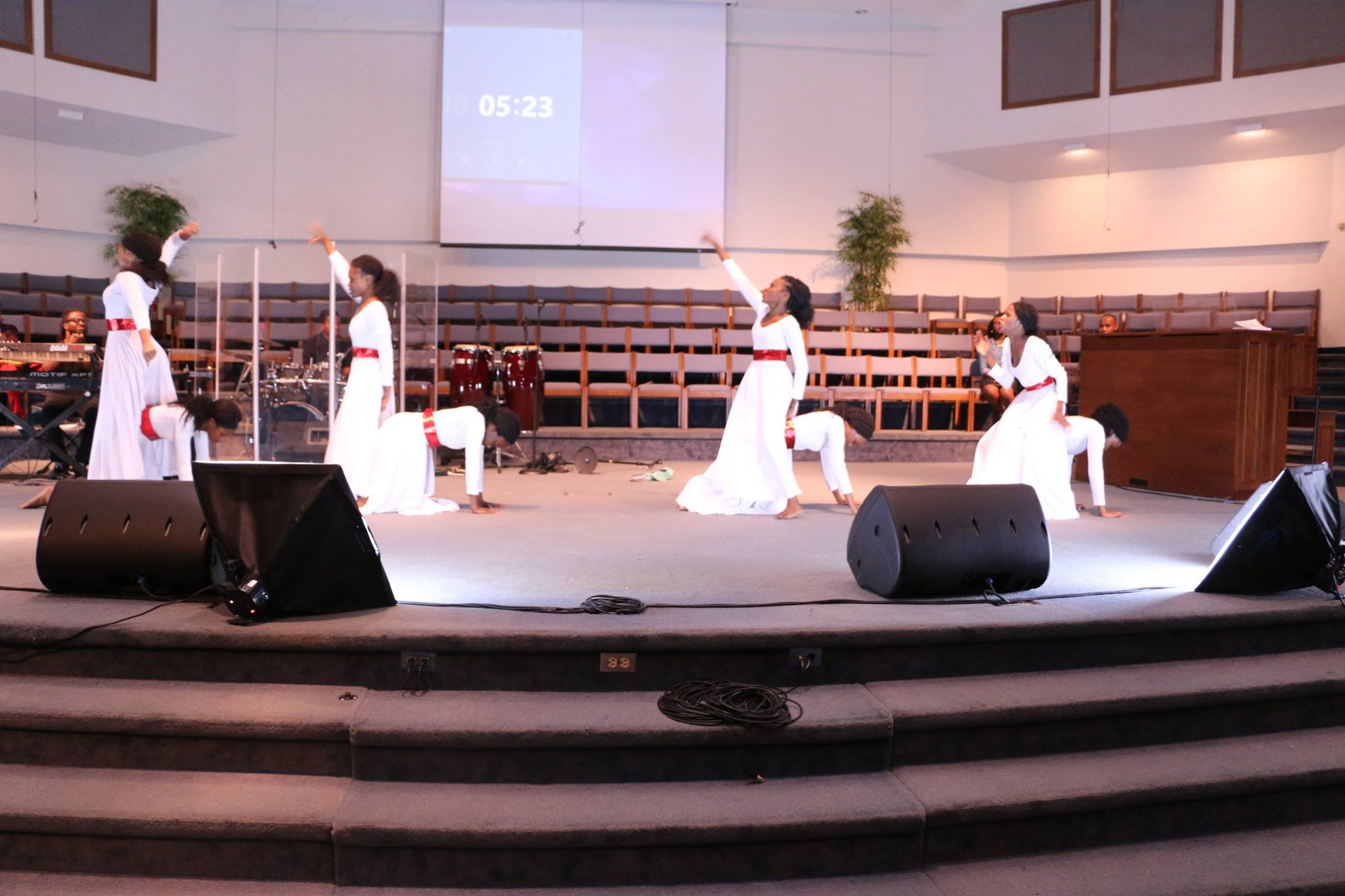 Vocal group performance